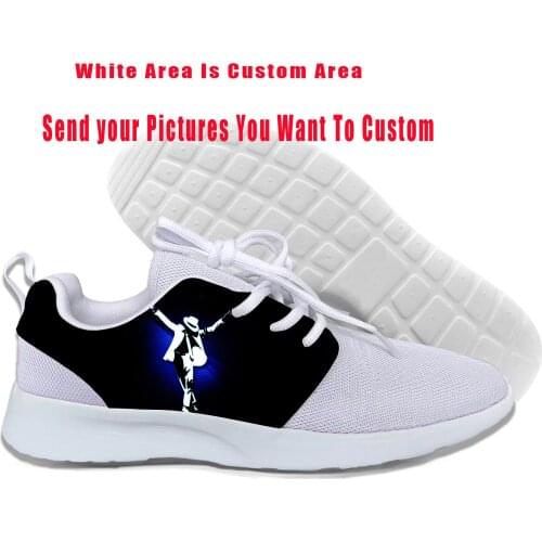 2019 Hot Now Nataraja Michael Jackson Shoes Lightweight-Breathable Custom DIY Man/Woman Fashion Sports Shoes Running Shoes