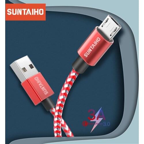 Micro USB Cable 3A Fast Charging USB Data Cable for Xiaomi Redmi Note 5 Samsung s7 Huawei Android Mobile Phone USB Charging Cord