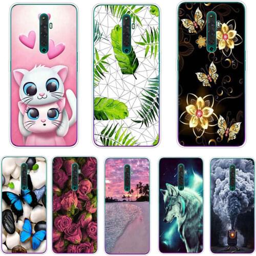 For Oppo Reno 2Z Case Soft Silicone Back Cover Phone Cases For OPPO Reno 2Z Reno2Z Bumper Case Coque