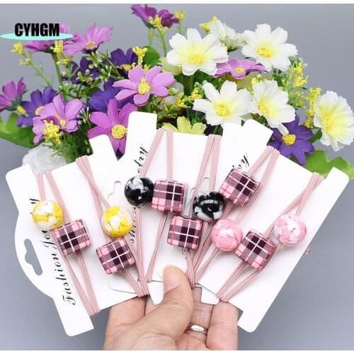 New Fashion korean amber designer Hair rope Accessories for Women hair ties elastic hair bands Girls Hair Band A05-7