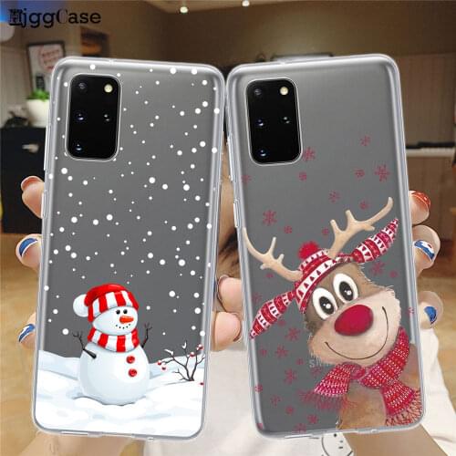 New Year Phone Case For Samsung Galaxy A51 A32 A02 A12 A42 A52 A72 A01 A21S A31 A41 A71 Merry Christmas Soft silicone Cover