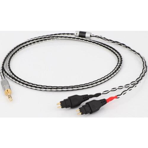 Preffair 3.5/4.4mm Balance 8core OCC Copper 4Pin XLR hd600 hd650 hd660s Earphone Headphone cables