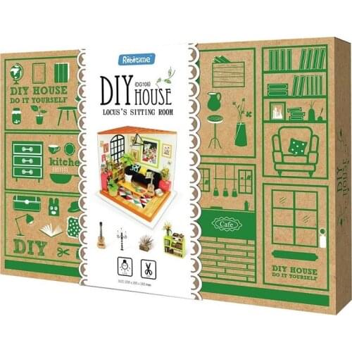 Дома и интерьерные миниатюры Robotime China At AliExpress