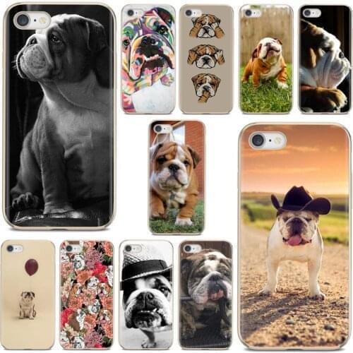 Silicone Cover For iPhone iPod Touch 11 12 Pro 4 4S 5 5S SE 5C 6 6S 7 8 X XR XS Plus Max 2020 Polynesian english bulldog dog