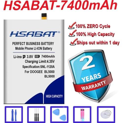 Top 100% New 6900mAh Battery for Doogee BL5000 in stock