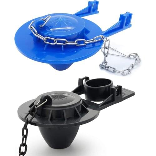 Toilet Flapper Seal Adjustable Tank Flap Cover Bathroom Accessories Part Drain PVC Repair Ring Home Water Saver Home Supplies