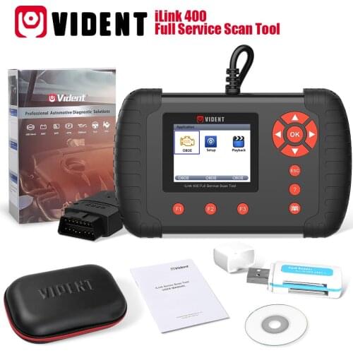VIDENT iLink400 for BMW for Rolls Royce Scan tool Support ABS/SRS/EPB//DPF Regeneration/Oil Reset Update Online