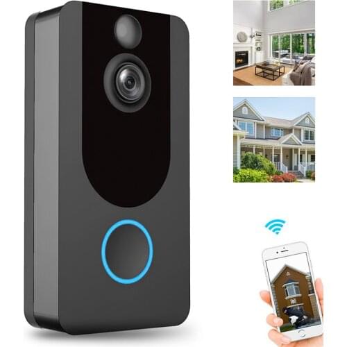 Travor WIFI Video Doorbell Smart Home Security Intercom 1080P Audio Waterproof Outdoor Wireless Doorbell for Smart House Life