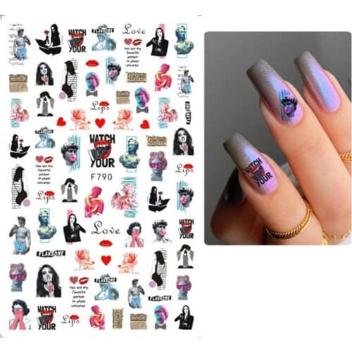 1 Sheet Manicure Decal Delicate Compact Safe Autumn Maple Leaves Nail Art Transfer Sticker for Women