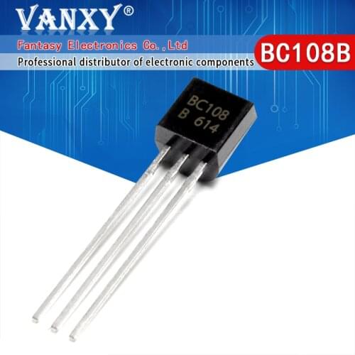 10pcs BC108 BC108B Transistor TO-92 C108 TO92 new original
