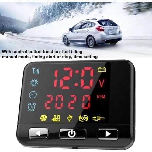 12/24V Car Heater LCD Switch Controller Remote For Diesels Air Parking Heater Replacement Auto Interior Accessories High Quality