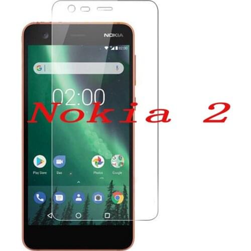 2PCS Smartphone Tempered Glass 9H Explosion-proof Protective Film Screen Protector mobile phone for Nokia 2 two