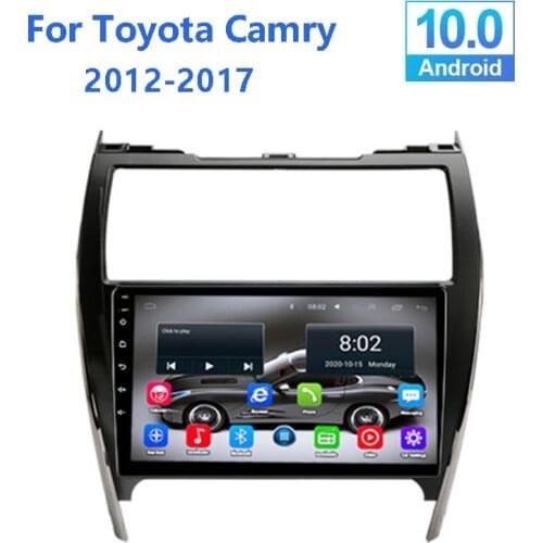 2din 10.1" Android 10.0 Car Stereo MP5 Player for Toyota Camry 2012 -2017 USA & Mid-east version Touch Screen GPS Car Audio