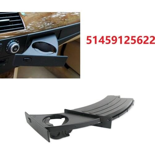 Car Cup Holder For BMW 5 Series E60 E61 2004-2010 Retractable LH Driver + Passenger Side Cup Holder Car Interior Accessories
