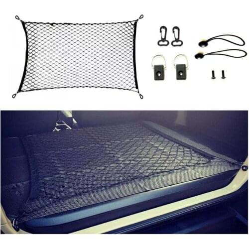 Trunk Box net trunk cargo net Organize Stowing Tidying Cargo Luggage Net Interior Guard Plate For suzuki Jimny2019 2020Accessory
