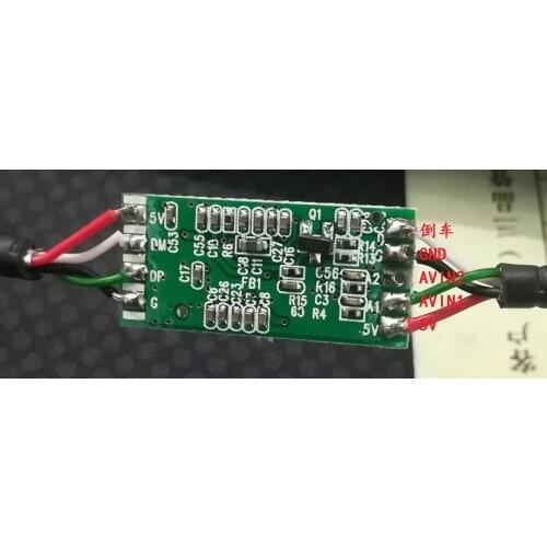 CVBS Analog to USB Camera Module AV TO USB Reversing Image Camera Video Connection