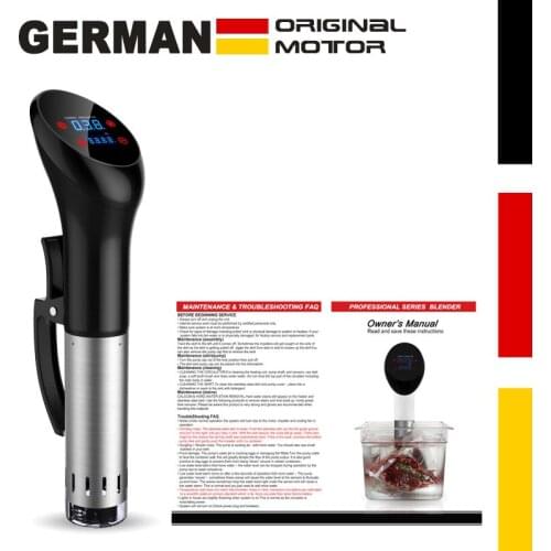 Household Convenient Low-temperature Vacuum Slow Cooker Electric Fine Slow Cooking Steak Machine Stainless Steel Bear