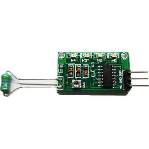 Electromagnetic Wave Detection Sensor Voltage Output LED Display Strength