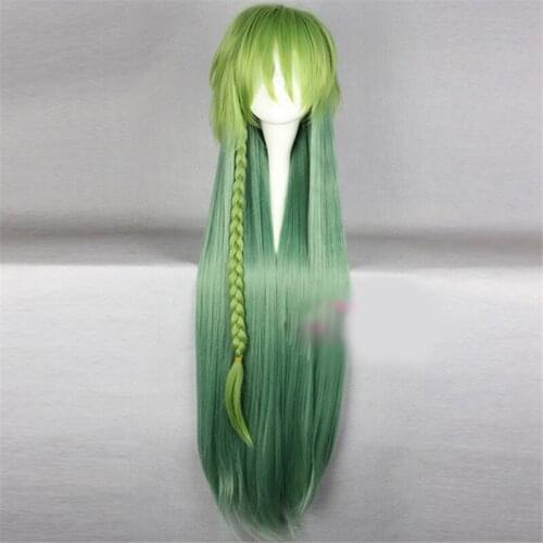 1pcs Anime AMNESIA Ukyo Long Wig Cosplay Costume Prop Synthetic Hair for Men Boy Halloween Party Decor Collection Gift