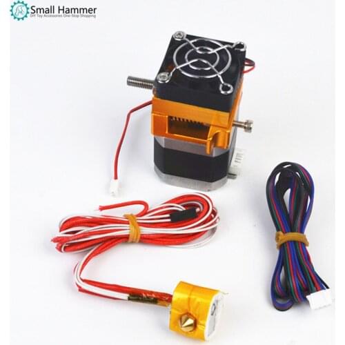 MK8 extruder upgrade version print head nozzle short range i3