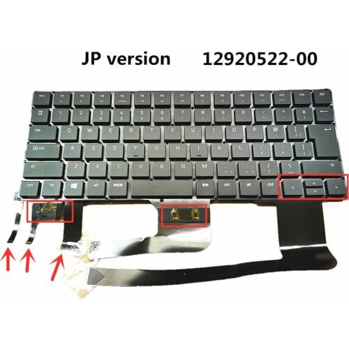 Laptop/NotebookUK/JP Backlight Keyboard for Razer Blade 17 pro RZ09 12920522-00 12920526-00