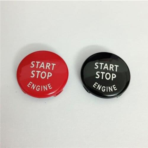 10 PCS Car Engine START Button Replace Cover STOP Switch Accessories Key Decor for BMW X5 E70 E71 Z4 E89 3 5 Series E90 E91 E60