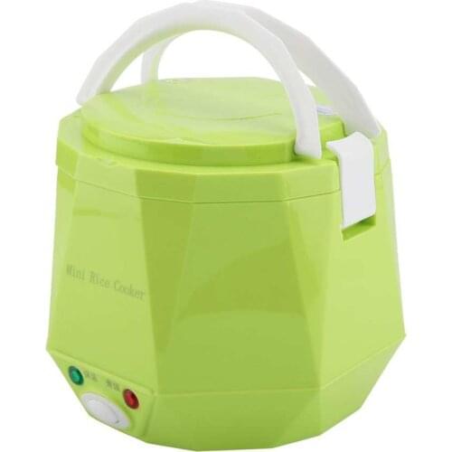 12V 100W 1.3L Rice Cooker Electric Lunch Box Heated Food Containers Meal Prep Rice Food Warmer for Home Office Car Travel
