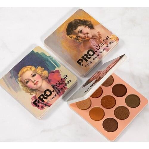 Matte Eye Shadow Palette Makeup Shimmer Pigment Waterproof Mineral Balm Shade Nude Cosmetic Professional Eyeshadow Pallete