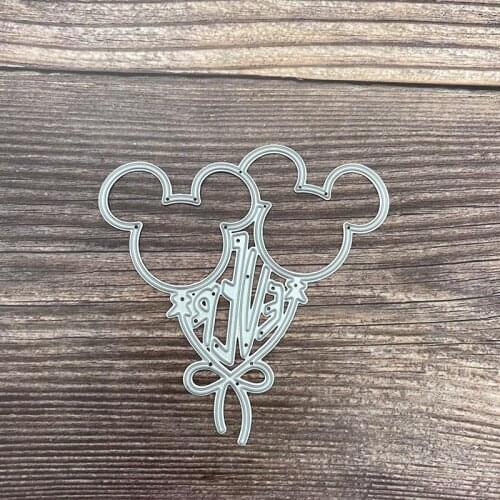 Metal Cutting Dies Balloons Stencils for DIY Scrapbooking Album Stamp Paper Card Embossing New Die Cut