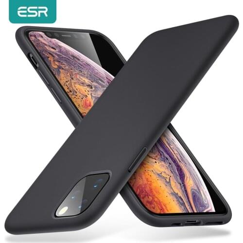 ESR Soft Silicone Case for iPhone 11 Pro Luxury Pink Green Multicolor Rubber Cover Case for iPhone 11 Pro max Ultra Slim Funda