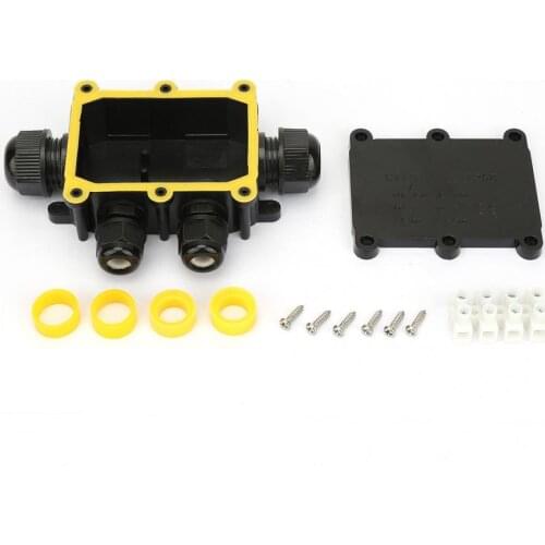 Plastic Electronic Enclosure Waterproof Project Instrument Case DIY Housing Junction Box For Street Lamp Flood Light 130x70x35m