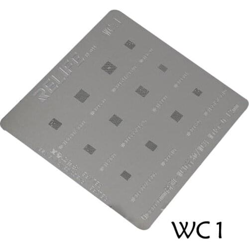 RL 044 WC1 MP1 MQ1 Steel net 0.12MM Qua lcomm WCD Audio WCN WIFI Qua lcomm MTK CPU Qua lcomm PM MTK MT power ic stencil
