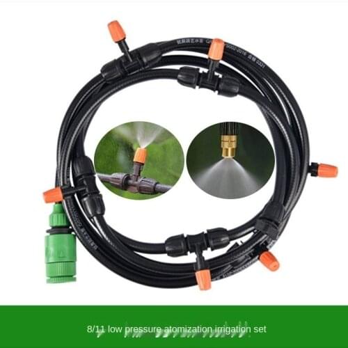 Micro Spray Series Automatic Flower Watering Low Pressure System Nozzle Garden Irrigation Tool 8/11 Atomization Set