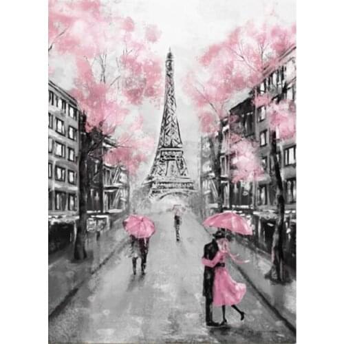 Paris City Art Film Print Silk Poster Home Wall Decor 24x36inch