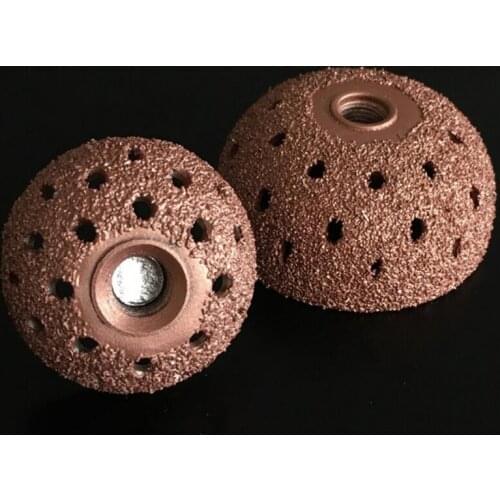 55mm grinding wheel ball head file head is used for professional tire repair machine grinding and polishing machine