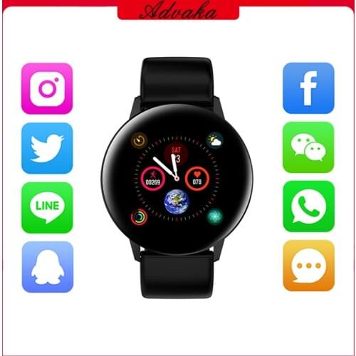 Advaka TD28 Smart Watch 1.3" TFT 240*240 Pix HD Colorful Screen Heart Rate / Blood Pressure / Sleep Monitoring Smartwatch