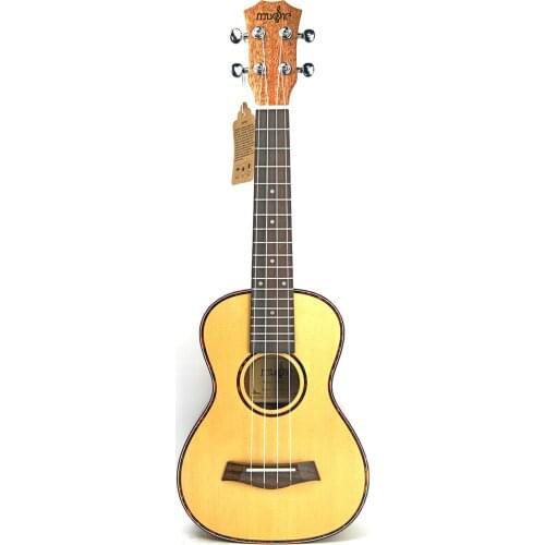 23" Concert Ingman Spruce Mahogany 4 Strings ukulele Hawaii mini small guita travel acoustic guitar Uke Concert ukelele