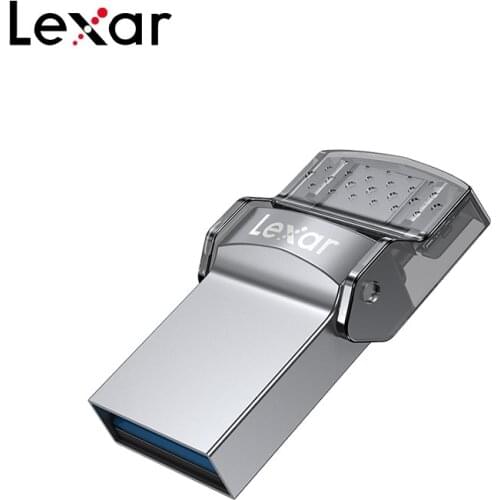 USB 3.0 Lexar D35c USB Type-c Flash Drive 64GB Reading Speed Up To 100MB/s 32GB Pendrive Mini U Disk Memory Stick
