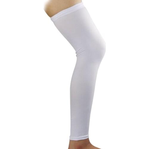 1PCS Anti-slip Knee Pads High Stockings Knee Support Pads Women Men Youth Basketball Sports Footless Calf Compression