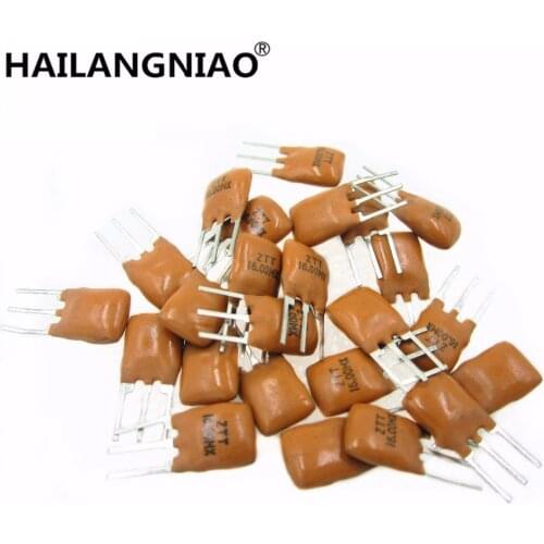 10PCS Ceramic Resonators ZTT16.0MX 16MHZ 16.000MHZ 3P Taozhen