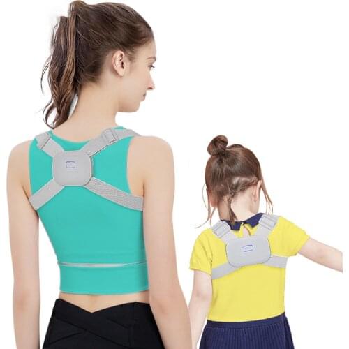 2020 Intelligent Posture Corrector Electronic Reminder Back Support Adjustable Smart Brace Support Belt Shoulder Training Belt