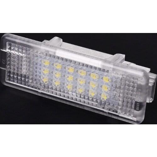 2X LED Courtesy Under Door Footwell Luggage Light Lamp for bmw X5 E53 E39 Z8 E52