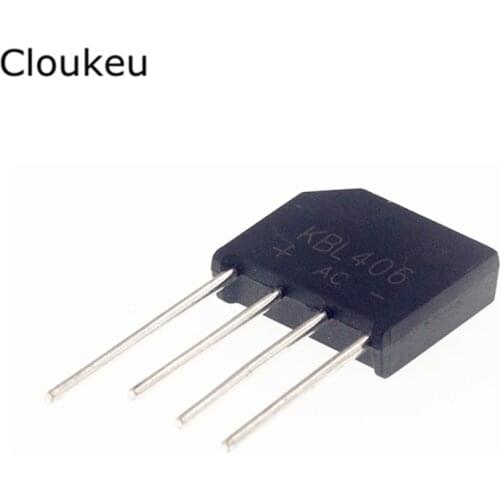 5Pcs KBL406 ZIP4 4A/600V