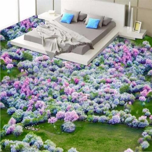 Beibehang Custom wallpaper murals photos attractions mountain landscape lawn floor cube painting papel de parede 3d wallpaper