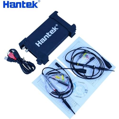 Hantek 6022BE Laptop Digital Storage Virtual Oscilloscope 2 Channels 20Mhz Handheld PC USB Portable Osciloscopio