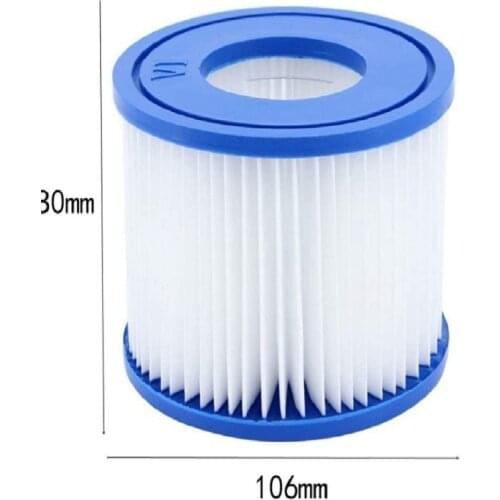 Swimming Pool Filter for Flowclear Size VI Replacement Filter Cartridge for Lay-Z-Spa - Miami Vegas Palm Springs Paris