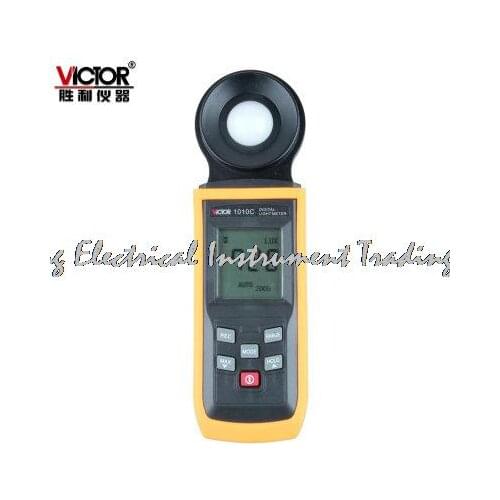 Fast arrival VICTOR illumination meter VC1010C photometric meter brightness table 200000Lux
