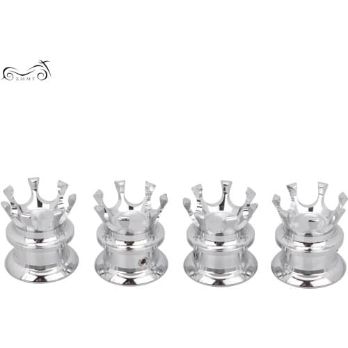 Motorcycle Head Bolt Topper Crown Engine Cover Trim For Harley Sportster XL883 1200 Touring Electra Street Tri Glide