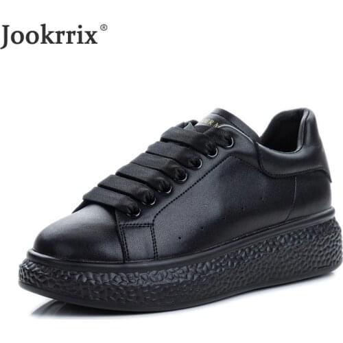 Jookrrix 2020 Women Sneaker Autumn Female Casual Shoes For Women Brand Lday Fashion Shoes Slip On Sneakers Black ZC2258