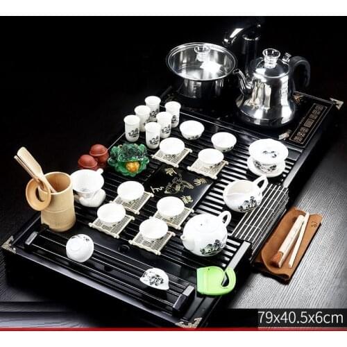 Kitchen Accessories Teaset Bedroom Decor Akcesoria Do Kuchni Kuchnia Chinese Garden Decoration Teapot China Teaware Pot Tea Set